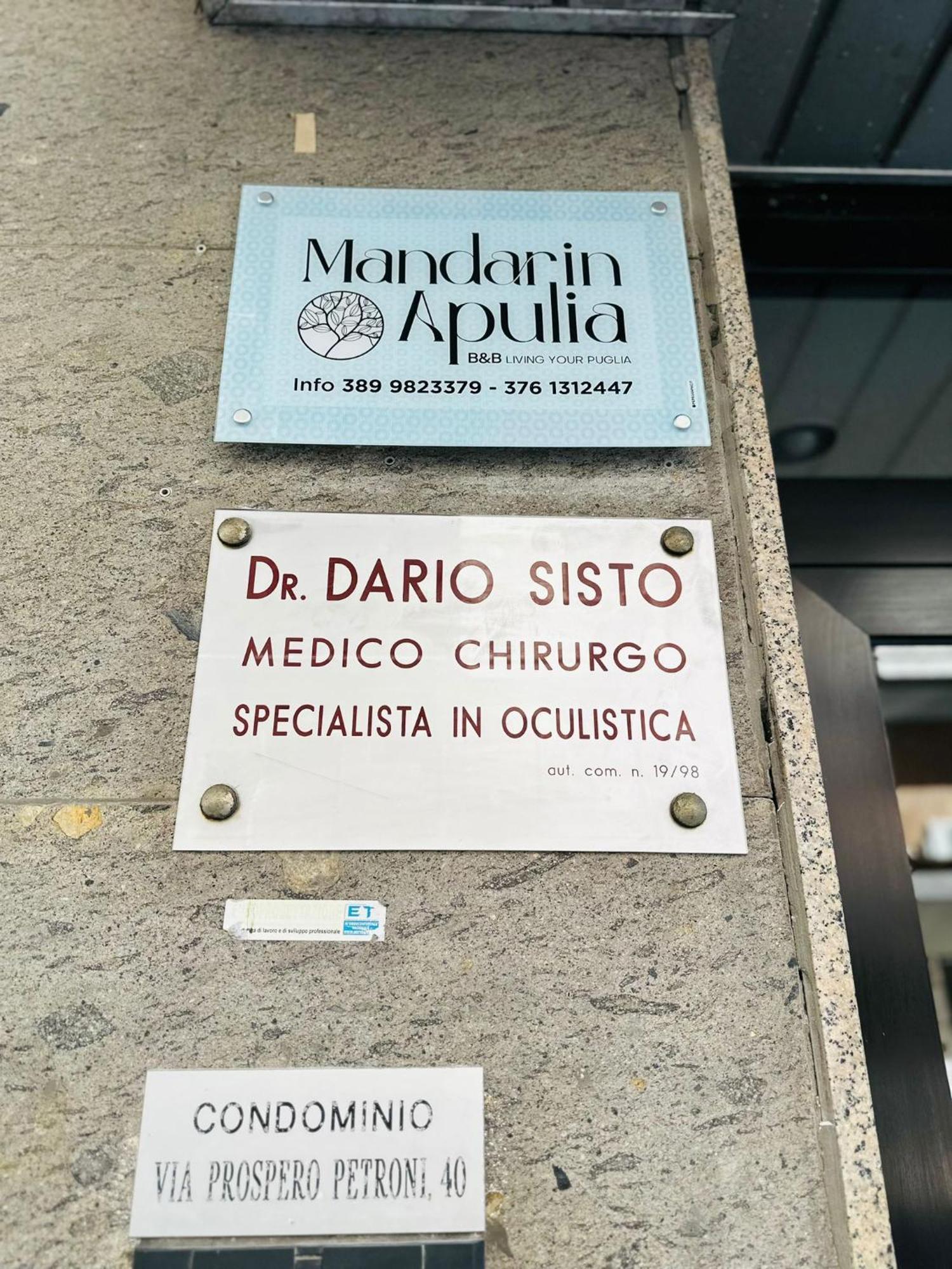 Mandarin Apulia B&B Бари Екстериор снимка